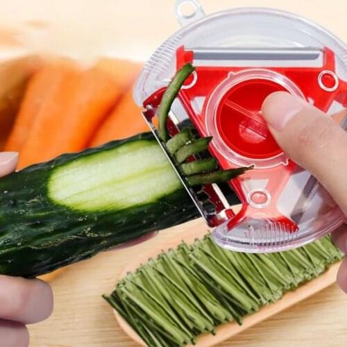 Rotating Shredder Grater Manual Multi-function Vegetable Fruit Spiral Peeler Carrot Rotating Grater Kitchen Accessorie