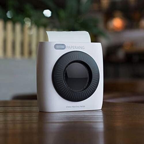 69HA Mini Thermal Label Printer Printing Paper BT-compatible 300DPI Compatible with Windows Phone Systems Printing Machin