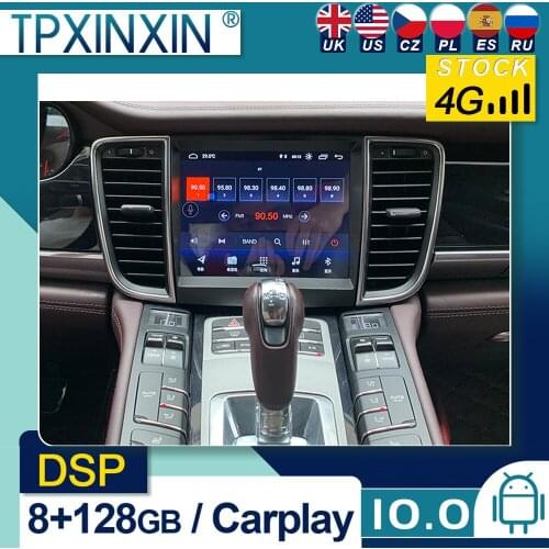 For Porsche Panamera 2010-2016 Android 10 Car Stereo Car Radio with Screen Car GPS Navigation Tape Recorder Head Unit