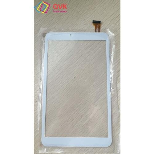 White 8 Inch P/N XHSXW0800801W-V1 Capacitive Touch Screen Repair Replacement Parts Free shipping