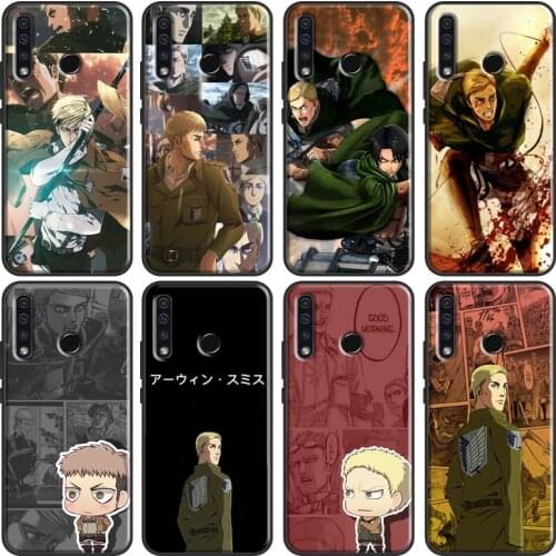 Smith Erwin Attack on Titan For Huawei Honor 10i 7C 7A 6C 4C Pro 8A 9A 6X 7X 8X 9X 7S 8S 9S 8 9 20 10X 10 Lite Case