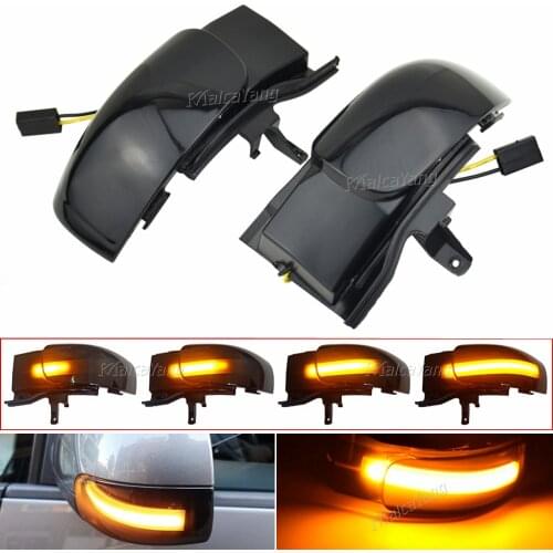 Dynamic Blinker For VW Touran 1T1 1T2 2003 2009 LED Turn Signal Light Side Lamp Pair arrow mirror indicator 2004 2005 2006 2007
