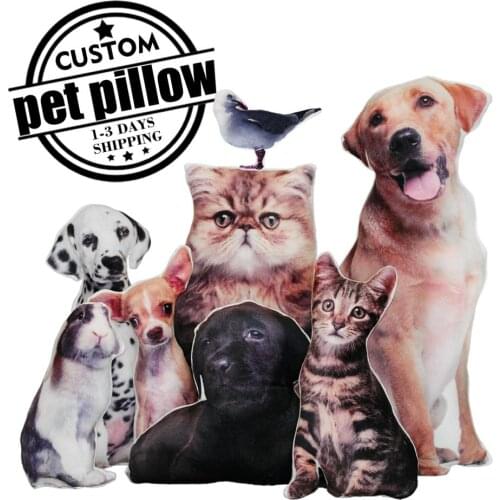 Customized Cartoon Pillow Animal Cushion Decoration Children Room Cushions Home Decor Pillow Christmas Gift Sofa Cushion