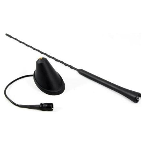 Set Roof Mast Whip Antenna 16" + Antenna Base (Male End) For Volkswagen / BMW / Toyota / Mazda / Chevrolet / Lexus / Mitsubishi