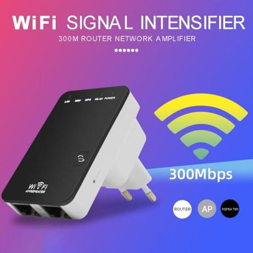 Mayitr 1pc HIgh Quality Wi-Fi Signal Range Extender 2.4Ghz 10/100Mbps Ethernet Wireless Repeater Router Network Amplifier