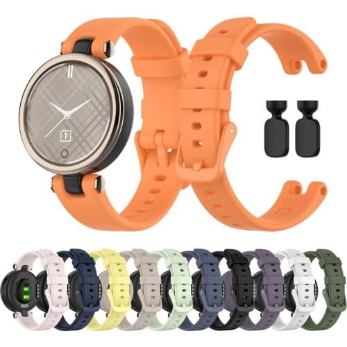 Soft Silicone Strap for Garmin Lily Women’s Fitness Sport Bracelet Replacement Watch Band for Garmin Lily Smartwatch Accessories