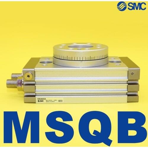 MSQB NEW SMC MSQB1A MSQB2A MSQB3A MSQB7A Pneumatic Cylinder Rotary Table Rack Pinion Type