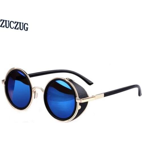 New Fashion Gothic Steam Punk Glasses Brand Designer Vintage Summer Women Men Steampunk Sunglasses Oculos de sol