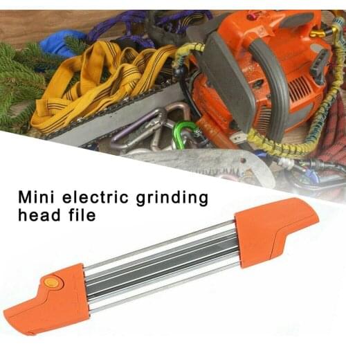 Universal Chain Sharpener Handheld Electric Grinder File 4.8mm Chainsaw Sharpener Portable Multifunctional Chainsaw Sharpener