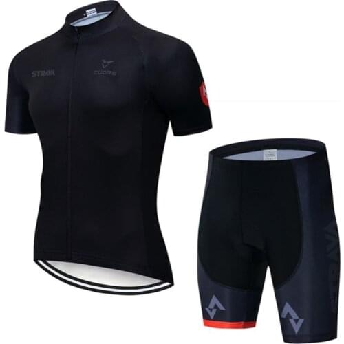Cycling Jersey Set Short Sleeve Shirt Pants Shorts Anti-sweat Breathable Sunshade Bike Clothing Tops Apparel
