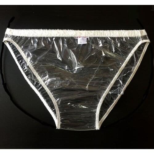 Waterproof Adult PVC Diaper Large Size TPU Coat Reusable Washable Plastic Nappy Pants Super Transparent Reused