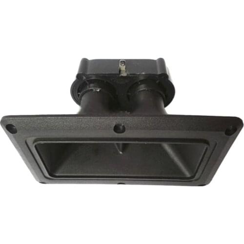 150W Dual Piezo Tweeters Horn Piezoelectric Speaker Buzzer Treble Piezo Head Driver for Home Subwoofer Stage Loudspeaker 77HA