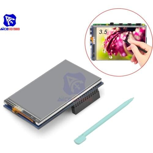 Diymore 3.5 inch Touch Screen TFT LCD Display Module with Stylus ILI9486 R61581 Driver 320*480 SPI Interface for Raspberry Pi