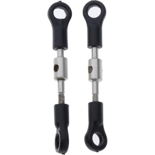 2pcs 1.61''Long Steering Pull Rods Set For RC Car Wltoys 144001 Spare Parts