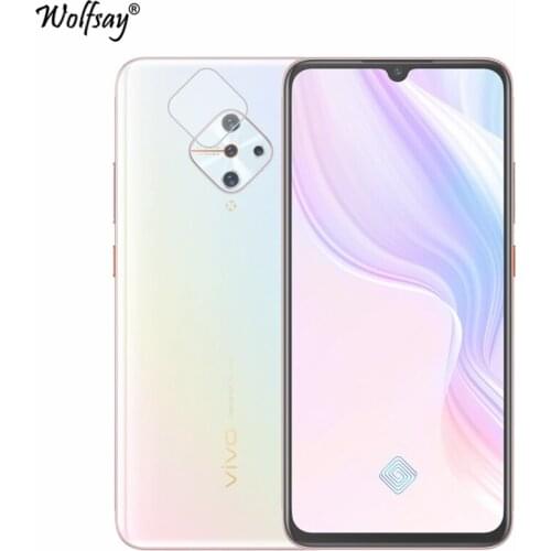 2PCS Camera Lens Film For Vivo Y9s Back Camera Protector Film For BBK Vivo Y9s Protective Camera Film For BBK Vivo Y9s Wolfsay
