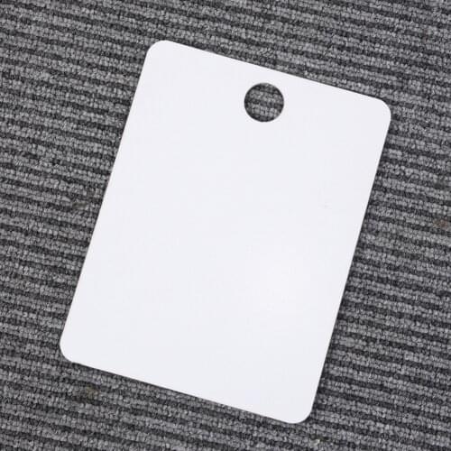 3D Fogless Shaving Cosmetic Shower Mirror Bathroom Anti-Fog Waterproof Wall Suction Mount Hook Square Decorative Mirrors 17x13cm