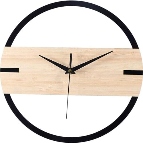 Nordic Acrylic Quartz Wall Clock Watch Bedroom Office Cafe Hotel Decor
