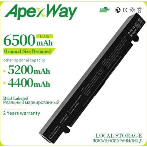 Apexway 8 cell 4400mAh Laptop Battery for Asus A41-X550 A41-X550A A450 A550 F550 F552 K450 K550 P450 P550 R409 R510 X450 X550V