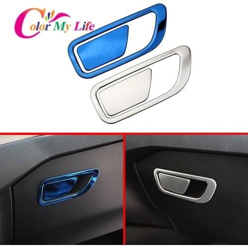 Car Styling Gloves Box Handle Buckle Cover Glove Box Trim Sticker Fit for Ford Focus 4 MK4 2019 2020 LHD Accessories