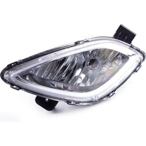 Car Front Bumper Left Fog Light Daytime Running Lamp Fit for Hyundai Elantra 2011 2012 2013
