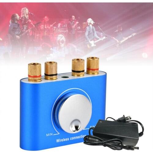 12V Digital Bluetooth Small 2.0 Mini Speaker Power Amplifier with 3.5mm Audio Plug and USB Power Plug for Laptop / MP3 / Phone