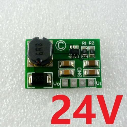 DD2424SA_24V 18W DC 5V 9V 12V 15V 2-24V to 24V DC-DC Step-up Boost Converter for PLC Relay