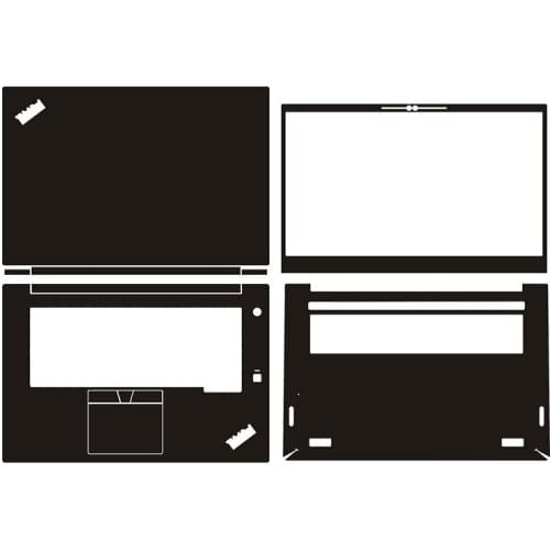 Carbon fiber Laptop Sticker Skin Decals Cover Protector for Lenovo ThinkPad X1 Extreme 3st Gen 3 15.6" 2020 release