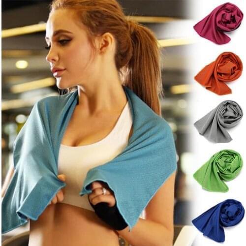 Outdoor Sports Cool Towel New Ice Cold Enduring Running Jogging Gym Chilly Pad Instant Cooling Towel Beach Bathroom Towel