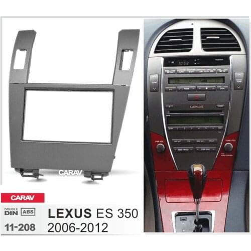 Radio Fascia for LEXUS ES 350 2006-2012 Double Din Radio DVD Stereo CD Panel Dash Mount CARAV 11-208