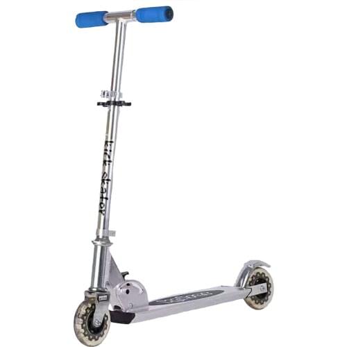 Aluminum Alloy Scooter Two-wheeled PU Wheel Childrens Kick Scooter