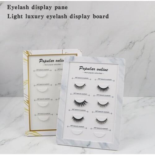 False Eyelashes Display Stand Lash Holder For Eyelash Extension Try on Effect Exhibit Auxiliary Fake Lashes Holder Tool