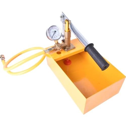 SYB-40 Manual Water Pipe Pressure Test Pump 40 kg Copper Pump Body Manual Pressure Test Pump