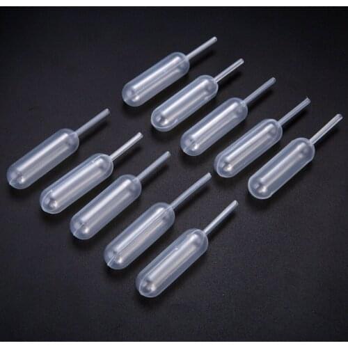 WALK KNOW 50pcs/100pcs 4ml Plastic Disposable Squeeze Transfer Oils Pipettes Dropper Cupcake DIY HOT SALE