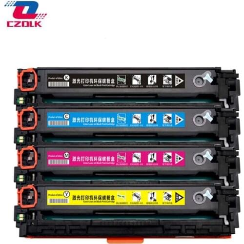 1set X compatible Toner Cartridge for HP CE320A CE321A CE322A CE323A 128A 320 321 322 323 laserjet CM1415 CM1415fn 1415