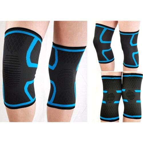 1pc Fitness Running Cycling Knee Support Braces Elastic Nylon Sport Compression Knee Pad Sleeve Basketball Volleyball protecter