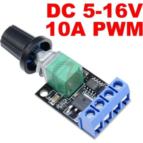 5V 12V 10A PWM DC Motor Speed Controller Governor Stepless Speed Regulator