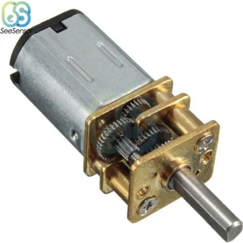 6V DC N20 Mini Micro Metal Gear Motor with Gearwheel DC Motors 30RPM