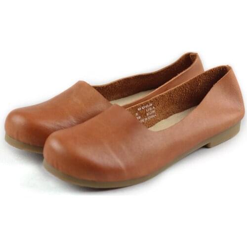 Women Shoes Slip on Ballet Flats Woman Genuine Leather Shoes Ladies Moccasins Female Spring/Autumn Footwear Driving shoes