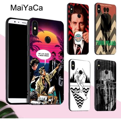 MaiYaCa TWIN PEAKS Art Print Case For Redmi Note 9 8 Pro 7 8T 9S 9C For POCO X3 F1 Funda For Mi 9 9T Pro Note 10 Lite