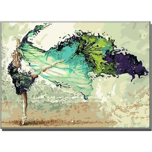 Home art Diamond Painting Abstract ballet dancer 5d DIY Diamond Embroidery full Square Round Diamond Mosaic rhinestone decor