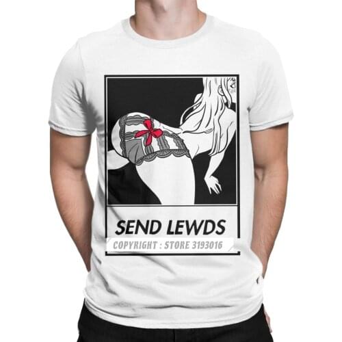 Waifu Present Men T Shirts Hentai Anime Lewd Sexy Japan Novelty Christmas Clothing Shirt Summer Autumn Fashion Tops T Shirt