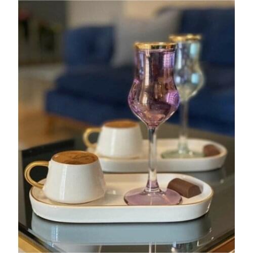 PERFECT 6 COFFEE CUP WITH A WONDERFUL PATTERN FREE SHIPPING FREE SHIPPING