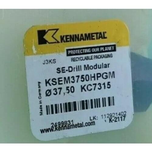 1PC CARBIDE INSERT KSEM3750HPGM KC7315