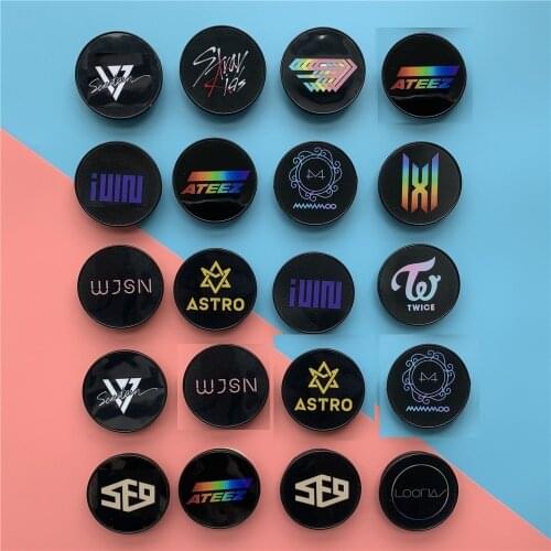 KPOP NCT Ateez Monsta X Seventeen Twice Stary Kids SF9 Astro Loona GIDle Mamamoo WISN Mobile Phone Desk Stand Holder