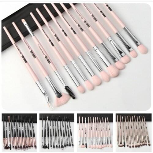 MAANGE Pro 12 PC Makeup Brushes Set Eye Shadow Blending Eyeshadow Eyeliner Eyelash Eyebrow Blush Make Up Brush Tools Kit 5 Sets