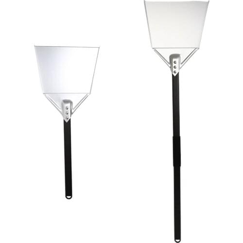 Metal Pizza Peel Shovel Serving Board Cake Baking Spatula Restaurant Scoop