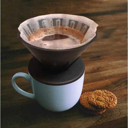 Collapsible Coffee Maker Reusable Coffee Dripper Filter Silicone Funnel Accessory Refillable Coffee Filter Coffeeware