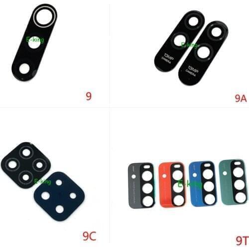 10PCS Rear Back Camera Glass Lens Cover For Xiaomi Redmi 9 9A 9C With Ahesive Sticker Replacement Parts