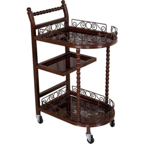 Beauty trolley European hair salon nail barber shop iron trolley tool car package special clearance