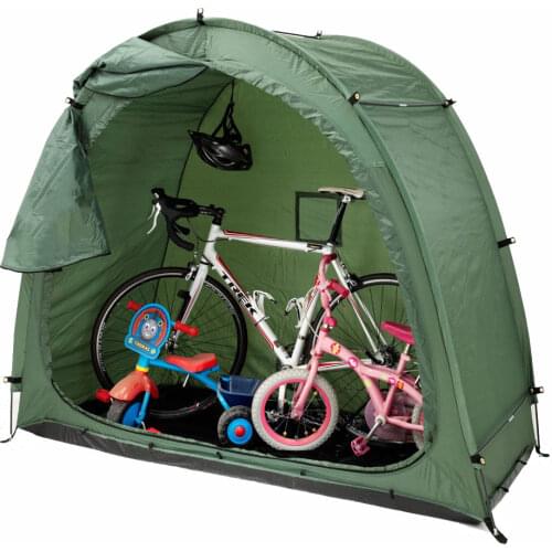 YUEWO Outdoor bicycle tents, parked mountain bikes, folding tents, outdoor riding bicycles, groceries tents